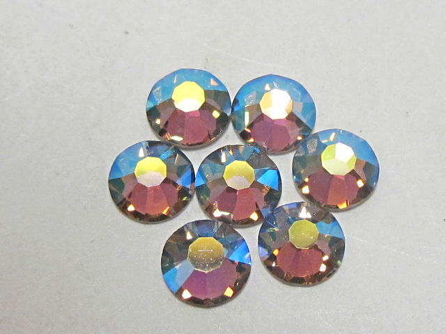 72 pcs. 20ss LILAC ASH AB (viva) FLATBACK PRECIOSA Rhinestones